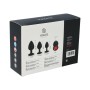 Anal plug Virgite Black Silicone Set 3 Pieces by Virgite, Anal plugs - Ref: M0404647, Price: 22,99 €, Discount: %