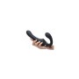 Masseur Double Pénétration XR Noir Silicone de XR, Godes doubles - Réf : M0403247, Prix : 64,99 €, Remise : %