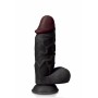 Dildo Captain Red Negro de Captain Red, Consoladores clásicos - Ref: M0403124, Precio: 41,99 €, Descuento: %