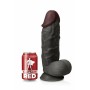 Dildo Captain Red Negro de Captain Red, Consoladores clásicos - Ref: M0403124, Precio: 41,99 €, Descuento: %