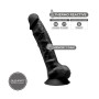 Dildo Realistico Silexd Nero di Silexd, Dildo realistici - Rif: M0402921, Prezzo: 32,99 €, Sconto: %