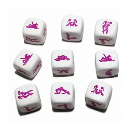 Juego De Dados Erótico Divertysex Blanco 25 Unidades de Divertysex, Sets Eróticos - Ref: M0401421, Precio: 54,99 €, Descuento: %