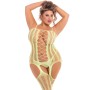 Bodystocking Pink Lipstick Yellow (L) by Pink Lipstick, Stockings - Ref: S9403686, Price: 20,99 €, Discount: %