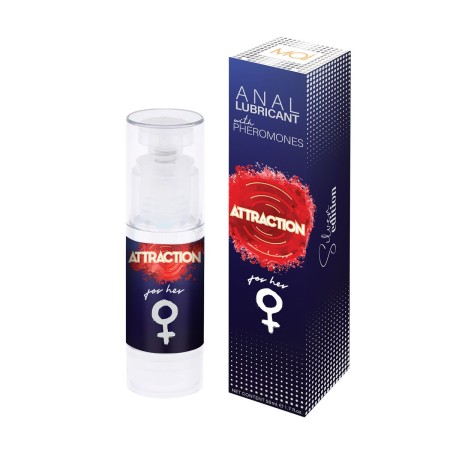 Anal-Gleitmittel Attraction von Attraction, Gleitmittel auf Wasserbasis - Ref: S9401009, Preis: 20,99 €, Rabatt: %