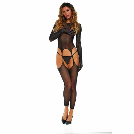 Bodystocking René Rofé Preto (Tamanho único) de René Rofé, Meias - Ref: S9404258, Preço: 31,99 €, Desconto: %