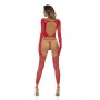 Bodystocking René Rofé Rot (Einheitsgröße) von René Rofé, Damenstrümpfe - Ref: S9404259, Preis: 31,99 €, Rabatt: %