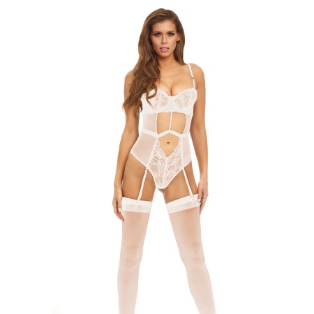 Body Bombshell Boudoir Blanc M de Bombshell Boudoir, Nuisettes et Body - Réf : S9403859, Prix : 30,99 €, Remise : %