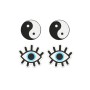 Paracapezzoli Peekaboo Ying Yang Taglia unica di Peekaboo, Copricapezzoli - Rif: S9400193, Prezzo: 22,99 €, Sconto: %