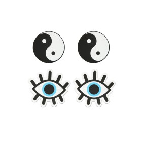 Protège-mamelons Peekaboo Ying Yang Taille unique de Peekaboo, Caches tétons - Réf : S9400193, Prix : 22,99 €, Remise : %