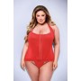 Body Baci Lingerie Rosso XL/XXL di Baci Lingerie, Baby-doll e body - Rif: S9405661, Prezzo: 46,99 €, Sconto: %