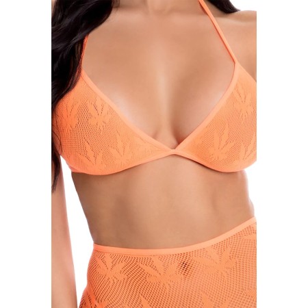 Ensemble de Lingerie Pink Lipstick Orange (Taille unique) de Pink Lipstick, Culottes et strings - Réf : S9403523, Prix : 21,9...