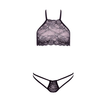 Set di Lingerie Barely Bare Nero Taglia unica di Barely Bare, Mutandine e tanga - Rif: S9404625, Prezzo: 24,99 €, Sconto: %