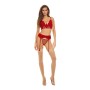 Set di Lingerie Bombshell Boudoir Rosso (S) di Bombshell Boudoir, Mutandine e tanga - Rif: S9403908, Prezzo: 39,99 €, Sconto: %