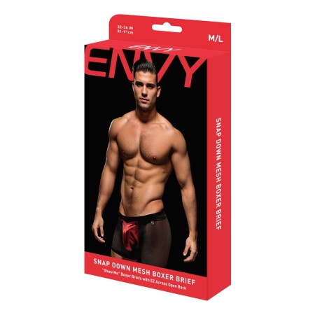 Men's Boxer Shorts Envy Black S/M by Envy, Men's briefs - Ref: S9405754, Price: 30,99 €, Discount: %