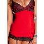 Salto de Cama René Rofé Rojo M/L de René Rofé, Picardías y bodies - Ref: S9404042, Precio: 31,99 €, Descuento: %