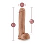 Gode réaliste Blush Au Naturel TPE Ø 5,1 cm (23,5 cm) de Blush, Godes réalistes - Réf : S9402422, Prix : 38,99 €, Remise : %