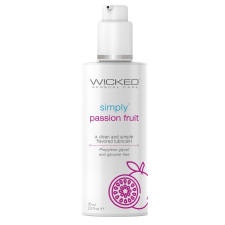 Lubricant Wicked Sensual Care Passion Fruit 70 ml by Wicked Sensual Care, Water-Based Lubricants - Ref: S9401049, Price: 19,9...