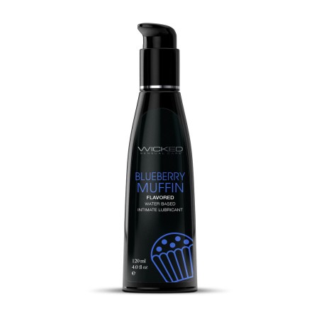 Gleitmittel Erdbeere Wicked Sensual Care Blaubeere 120 ml von Wicked Sensual Care, Gleitmittel auf Wasserbasis - Ref: S940100...