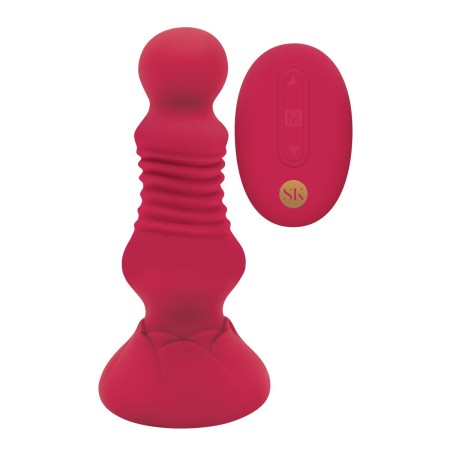 Vibromasseur anal Secret Kisses Rouge de Secret Kisses, Vibrateurs anaux - Réf : S9400232, Prix : 64,99 €, Remise : %