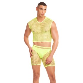 Conjunto de Lencería Rainbow Party Amarillo L/XL de Rainbow Party, Disfraces eróticos - Ref: S9405951, Precio: 36,99 €, Descu...