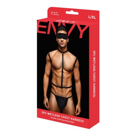 New Comers Strap Envy Black M/L Chest by Envy, Erotic costumes - Ref: S9405819, Price: 35,99 €, Discount: %