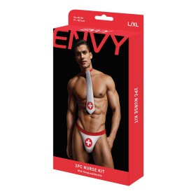 Costume Érotique Envy Blanc L/XL de Envy, Déguisements érotiques - Réf : S9405816, Prix : 30,99 €, Remise : %