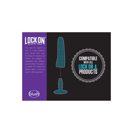 Dildo Realistico Blush Lock On Silicone Ø 5,1 cm (19 cm) di Blush, Dildo realistici - Rif: S9402416, Prezzo: 34,99 €, Sconto: %