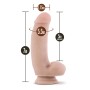 Gode réaliste Blush Loverboy PVC Ø 4 cm (12,7 cm) de Blush, Godes réalistes - Réf : S9401851, Prix : 22,99 €, Remise : %