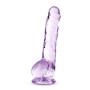 Dildo Blush Naturally Yours Purple Ø 3,3 cm by Blush, Classic dildos - Ref: S9402350, Price: 20,99 €, Discount: %