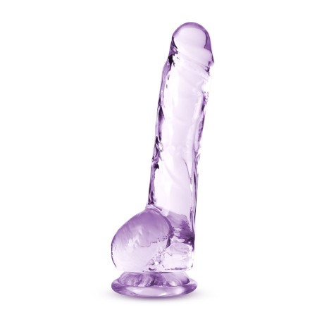 Dildo Blush Naturally Yours Morado Ø 3,3 cm de Blush, Consoladores clásicos - Ref: S9402350, Precio: 20,99 €, Descuento: %