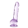 Dildo Blush Naturally Yours Purple Ø 3,3 cm by Blush, Classic dildos - Ref: S9402350, Price: 20,99 €, Discount: %