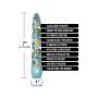 Kugelvibrator NS Novelties Prints Charming Blau von NS Novelties, Bullet Vibratoren - Ref: S9405358, Preis: 24,99 €, Rabatt: %