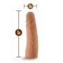 Dildo Realista Blush Lock On Silicone (17,7 cm) de Blush, Consoladores realistas - Ref: S9402415, Preço: 34,99 €, Desconto: %