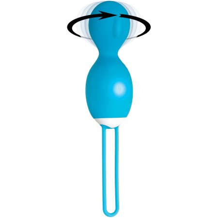 Vibromasseur à boules Evolved Bleu de Evolved, Vibrateurs balles - Réf : S9404640, Prix : 42,99 €, Remise : %