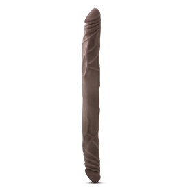 Double Penetration Stroker Blush Dr Skin Brown by Blush, Double dildos - Ref: S9402142, Price: 25,99 €, Discount: %