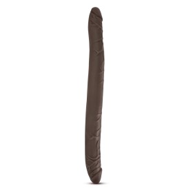 Double Penetration Stroker Blush Dr Skin Brown by Blush, Double dildos - Ref: S9402140, Price: 26,99 €, Discount: %