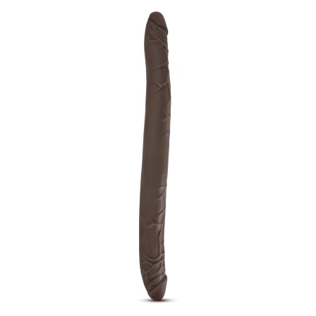 Double Penetration Stroker Blush Dr Skin Brown by Blush, Double dildos - Ref: S9402140, Price: 26,99 €, Discount: %