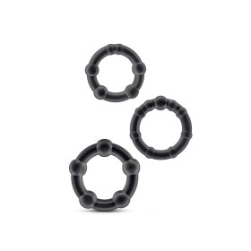 Cock Ring Blush Stay Hard Black by Blush, Non-vibrating rings - Ref: S9401934, Price: 13,99 €, Discount: %