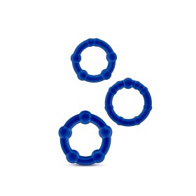 Cock Ring Blush Stay Hard Blue by Blush, Non-vibrating rings - Ref: S9401933, Price: 13,99 €, Discount: %