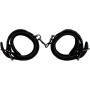 Cuffs Adam & Eve Black by Adam & Eve, Handcuffs, gags and clamps - Ref: S9404645, Price: 24,99 €, Discount: %