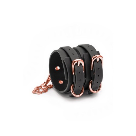 Cuffs NS Novelties Bondage Couture Black by NS Novelties, Handcuffs, gags and clamps - Ref: S9401432, Price: 27,99 €, Discoun...