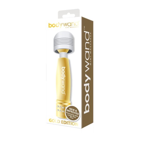 Mini Bâton de massage Or Bodywand Mini Wands Doré de Bodywand, Vibrateurs spéciaux - Réf : S9405337, Prix : 27,99 €, Remise : %