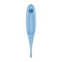 Aspirateur à clitoris Satisfyer Twirling Pro Bleu de Satisfyer, Vibrateurs point G - Réf : S9402744, Prix : 46,99 €, Remise : %