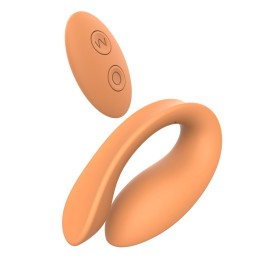 Couples Massager Dream Toys Glam Orange by Dream Toys, Special vibrators - Ref: S9406148, Price: 40,99 €, Discount: %