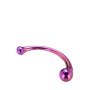 Consolador Clásico Dream Toys Glamour Glass Multicolor Ø 3,5 cm de Dream Toys, Consoladores clásicos - Ref: S9406100, Precio:...