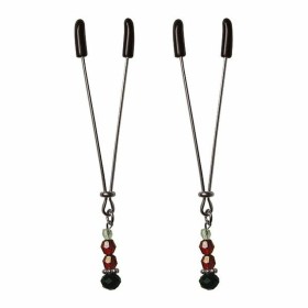 Ruby Black Nipple Clips Sportsheets SS510-82 Black/Red by Sportsheets, Nipple Stimulators - Ref: S4004888, Price: 23,99 €, Di...