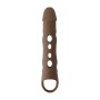 Manchon de pénis Zero Tolerance Marron Ø 4,1 cm de Zero Tolerance, Godes classiques - Réf : S9404985, Prix : 58,99 €, Remise : %