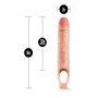 Cover per pene Blush Performance Carne Ø 4,6 cm 19 cm di Blush, Dildo classici - Rif: S9402224, Prezzo: 25,99 €, Sconto: %