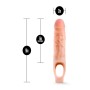 Cover per pene Blush Performance Carne Ø 4,8 cm 16,5 cm di Blush, Dildo classici - Rif: S9402223, Prezzo: 24,99 €, Sconto: %