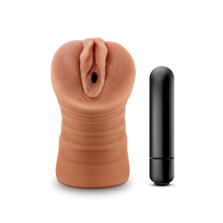 Belastbarer Jack Ass Masturbator Blush Julieta Braun von Blush, Realistische Dildos - Ref: S9402135, Preis: 22,99 €, Rabatt: %